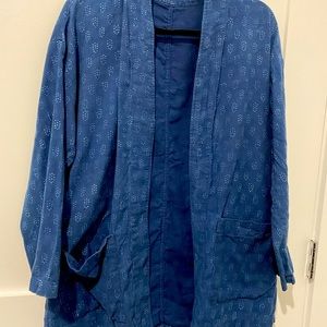 Eileen Fisher Linen Kimono Jacket